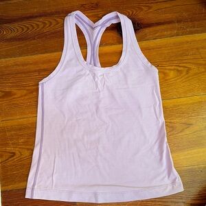 Purple lululemon nulu tank